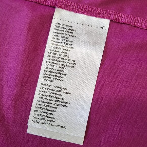 Pearl‎ Izumi MTB Barrier Cycling Jacket Womens M Purple Wine Full Zip Small FLAW - Picture 8 of 11